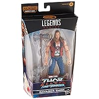 Marvel Legends Series Thor: Love and Thunder Ravager Thor Action Figure 6-inch Collectible Toy,1 Accessory,1 Build-A-Figure Part