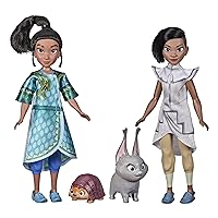 Disney's Raya and The Last Dragon Young Raya and Namaari Fashion Dolls 2-Pack, Fashion Doll Clothes, Toy for Kids 3 and up
