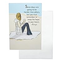 Blue Mountain Arts Greeting Card “Some days are going to be harder than others…” Is Encouragement for a Strong Woman When Times Get Tough, by Heather Stillufsen, Model Number: NUM137