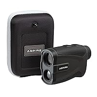 Golf Platinum Laser Rangefinder with Slope, 6X Magnification, 1000 Yards, Pin Seek, Target Lock, Vibration Alert, Noise Filtration, IPX5 Water Resistance — Case and Battery Included