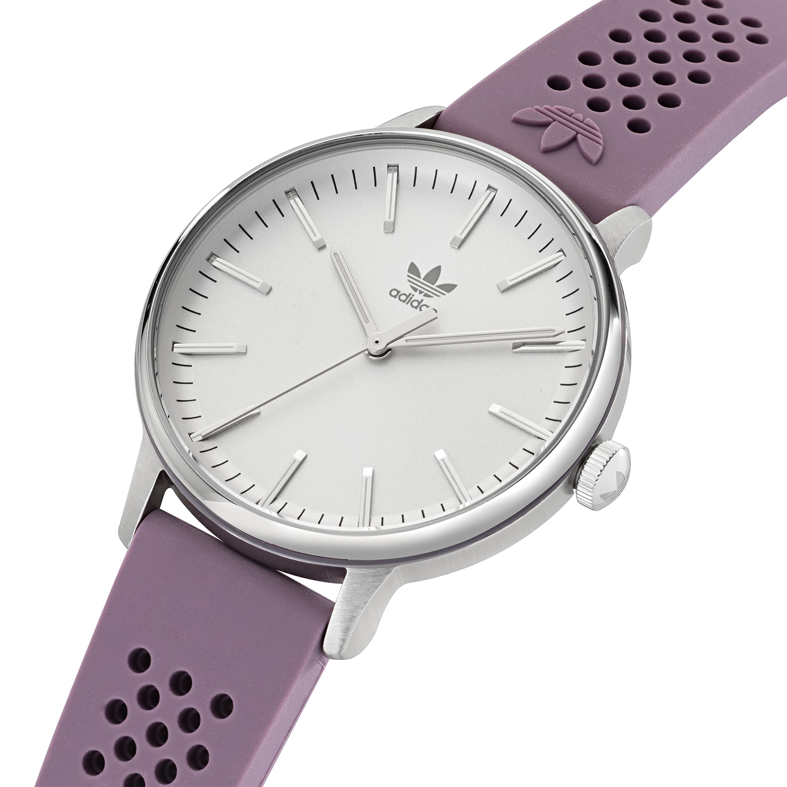 adidas Pink Silicone Strap Watch (Model: AOSY220692I)