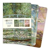 Claude Monet Set of 3 Midi Notebooks (Midi Notebook Collections)