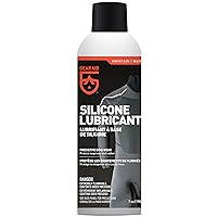 Silicone Lubricant Spray for Neoprene and Rubber Gear, 7 oz, Clear