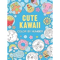 Cute Kawaii Color by Number (Dover Kids Coloring Books) Cute Kawaii Color by Number (Dover Kids Coloring Books) Paperback