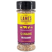 Lane's BBQ Q-NAMI Rub Seasoning | Asian Flavor | Gluten Free | No MSG or Preservatives (4oz)