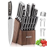 Jikko New 67 Layers High Carbon Steel Japanese Knife Set - DiamondRazor  Series - Kitchen Knife Set with Ocean Blue Handles - 6 Japanese Chef's  Knives