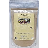 Starwest Botanicals Organic Butchers Broom Root Powder, 4 Ounces