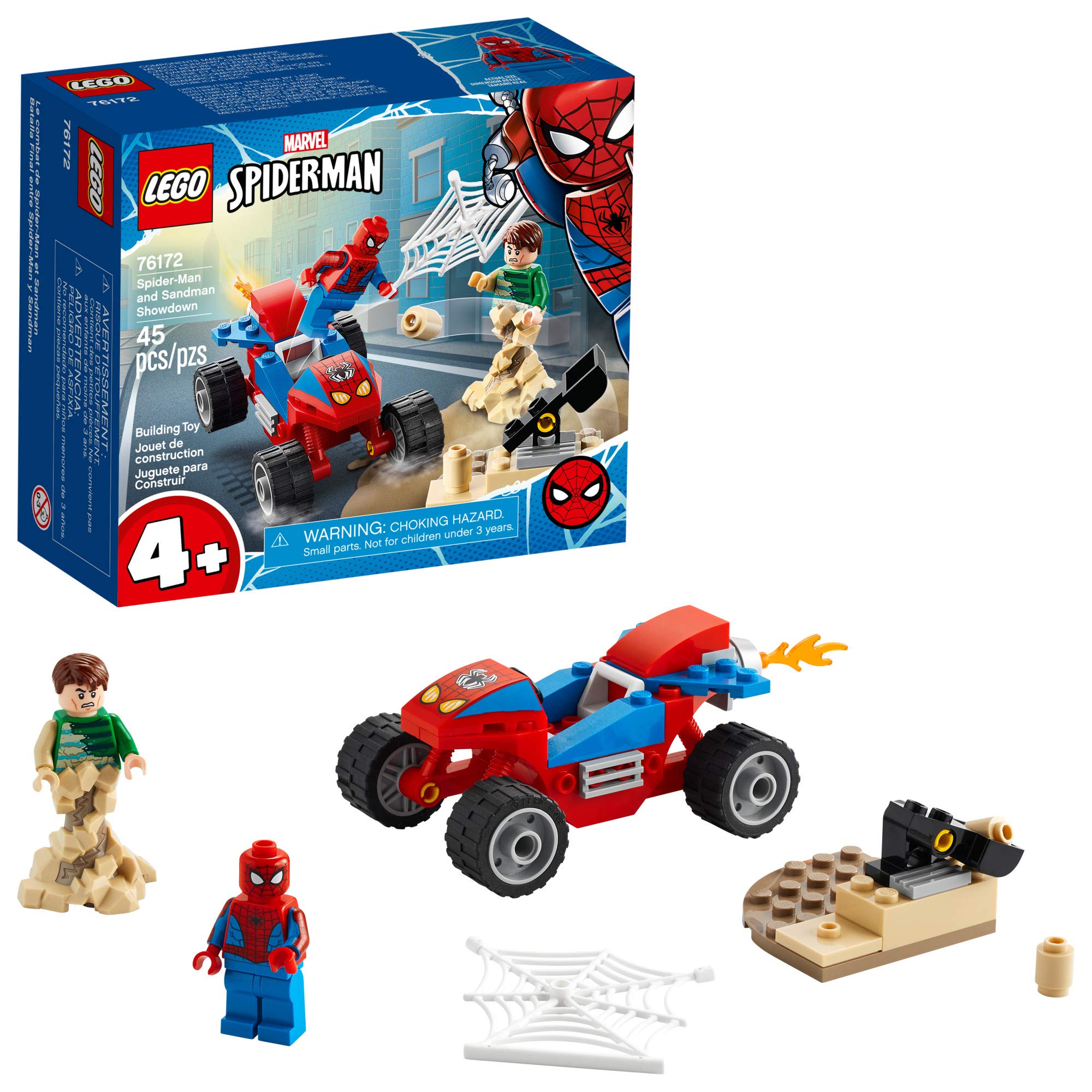 Mua LEGO Marvel Spider-Man: Spider-Man and Sandman Showdown 76172  Collectible Construction Toy, New 2021 (45 Pieces) trên Amazon Mỹ chính  hãng 2023 | Fado