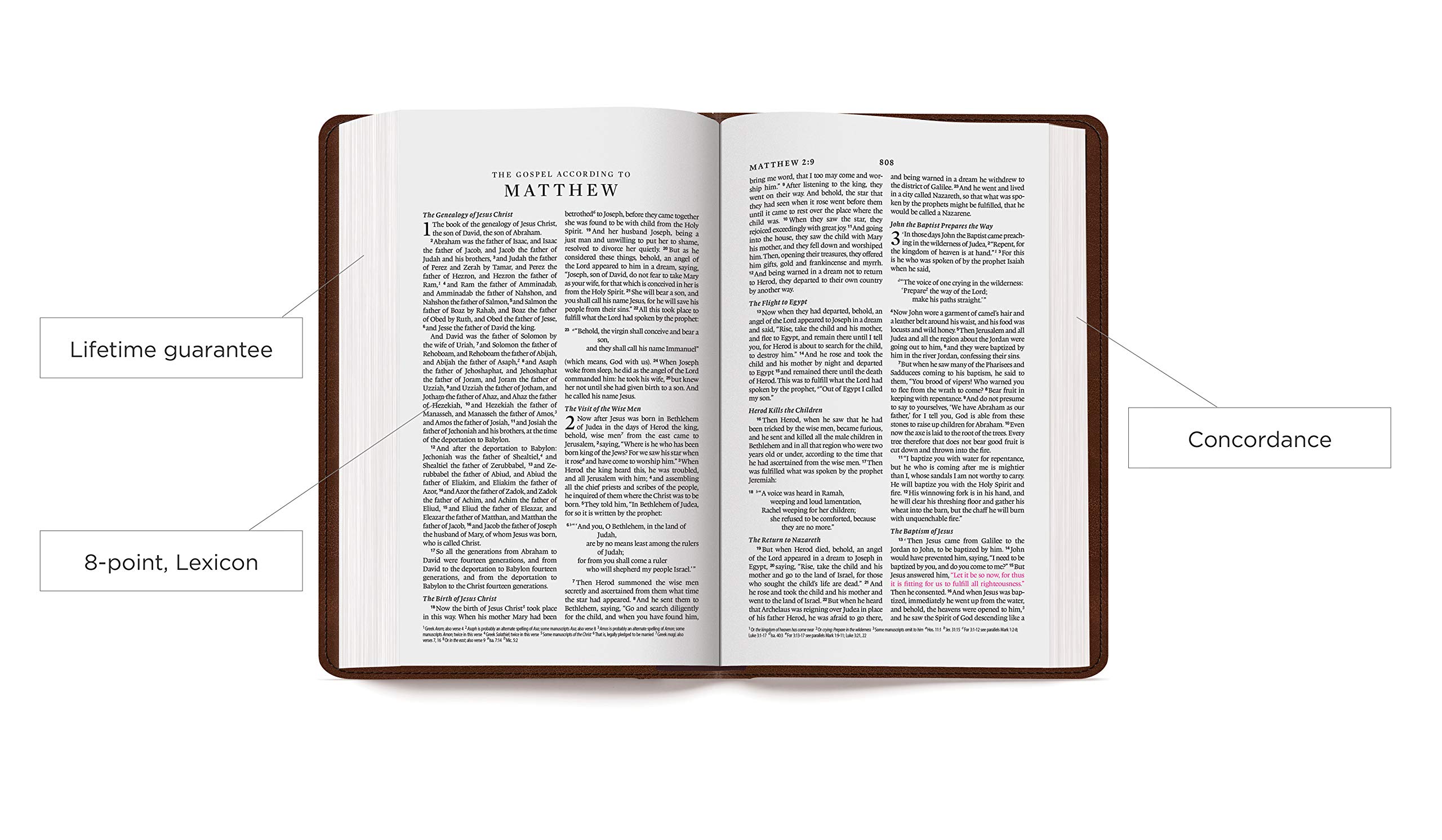 ESV Premium Gift Bible (TruTone, Midnight, Flame Design)