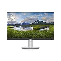 Dell S2421HS 24 Inch Full HD 1080p, IPS Ultra-Thin Bezel Monitor, Silver, Black (Renewed)