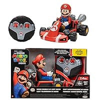 Nintendo Mario Rumble Kart RC Racer 2.4Ghz, with Full Function Steering Create 360 Spins, Whiles and Drift! - Up to 100 ft. Range - for Kids Ages 4+