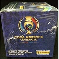 USA 2016 Copa America CENTENARIO Panini complete 50 packs box , Total of 350 stickers