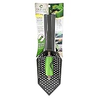 Cold Life Super Scoop Sifter Terrarium Bedding Substrate and Small Pet Cage Cleaner Shovel with 10 ct Poop Bags