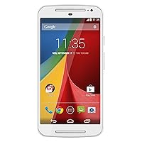 Motorola Moto G (2nd generation) Unlocked Cellphone, 8GB, White