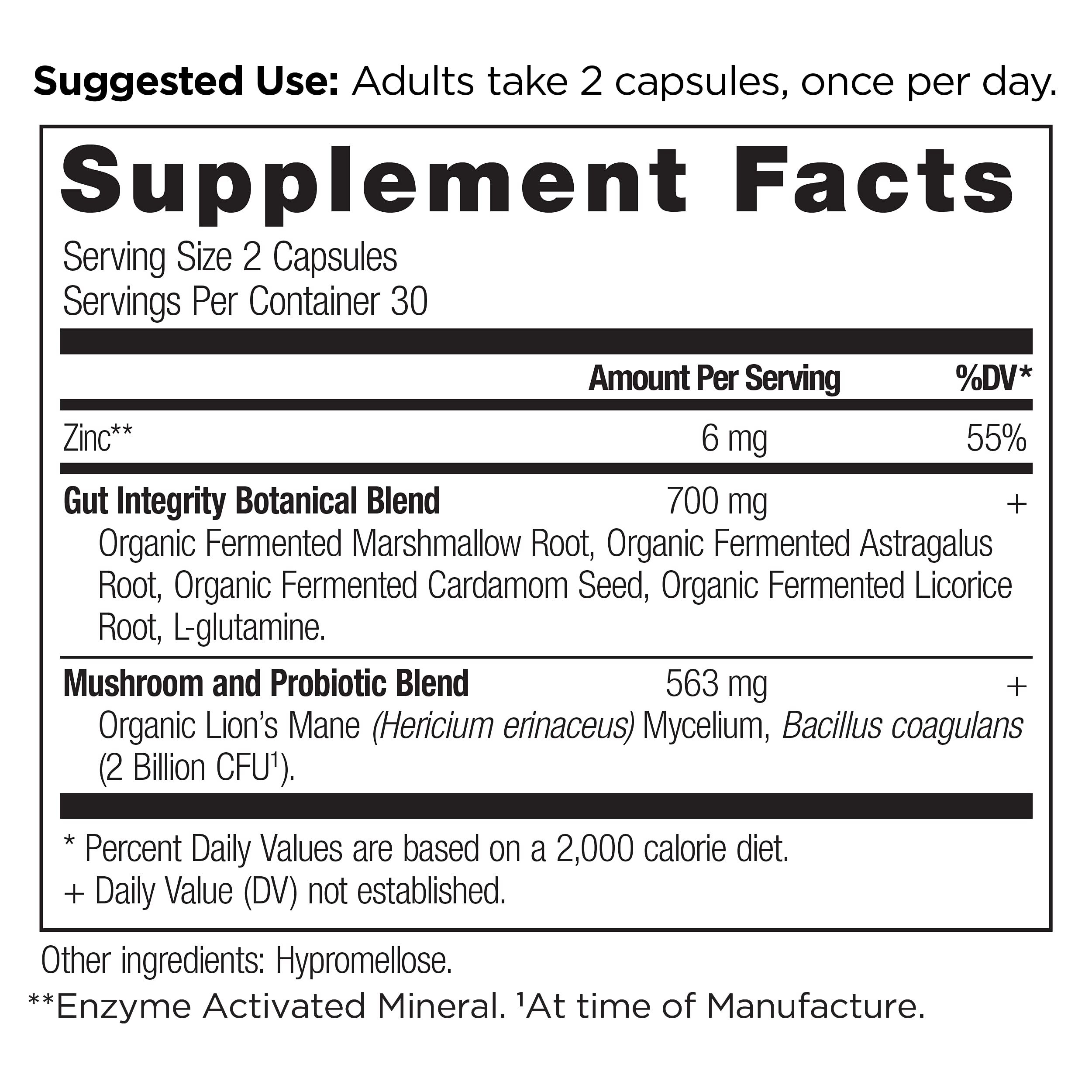 Ancient Nutrition Gut Health Supplement Leaky Gut Capsules, 60ctFormulated with Licorice Root, Astragalus, Marshmallow, and L-Glutamine, Gluten Free, Paleo and Keto Friendly, 60 Ct