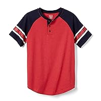 Boys' Short Sleeve Henley T-Shirt