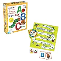 Briarpatch | The Very Hungry Caterpillar Spin & Seek ABC Game, Ages 3+