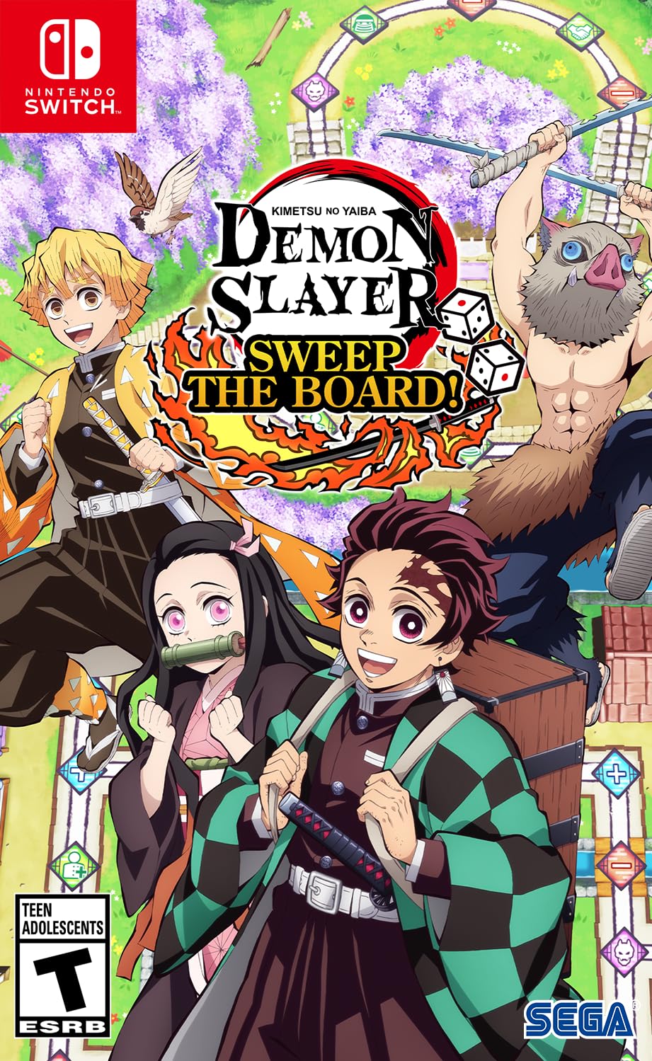 Demon Slayer -Kimetsu no Yaiba- Sweep the Board! - Nintendo Switch