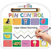 Write & Wipe Pen Control - Children's Novelty Learning Board Book - Wipe Clean - Educational Write & Wipe Pen Control - Children's Novelty Learning Board Book - Wipe Clean - Educational Board book