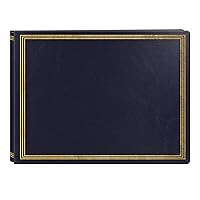 Extra Large Magnetic Page X-Pando Photo Album, Navy Blue