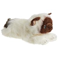 Aurora® Adorable Flopsie™ Bella™ Stuffed Animal - Playful Ease - Timeless Companions - White 12 Inches