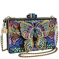 Mary Frances Kaleidoscope Crossbody Butterfly Handbag, Multi