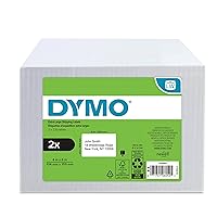 DYMO Authentic LW Extra-Large Shipping Labels for LabelWriter Label Printers, White, 4'' x 6'', 2 Rolls of 220 (440 Total)