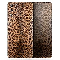 Mirrored Leopard Hide Sticker Wrap Decal Scratch Resistant Skin Cover Compatible with The Samsung Galaxy Z Fold2 5G (2020)