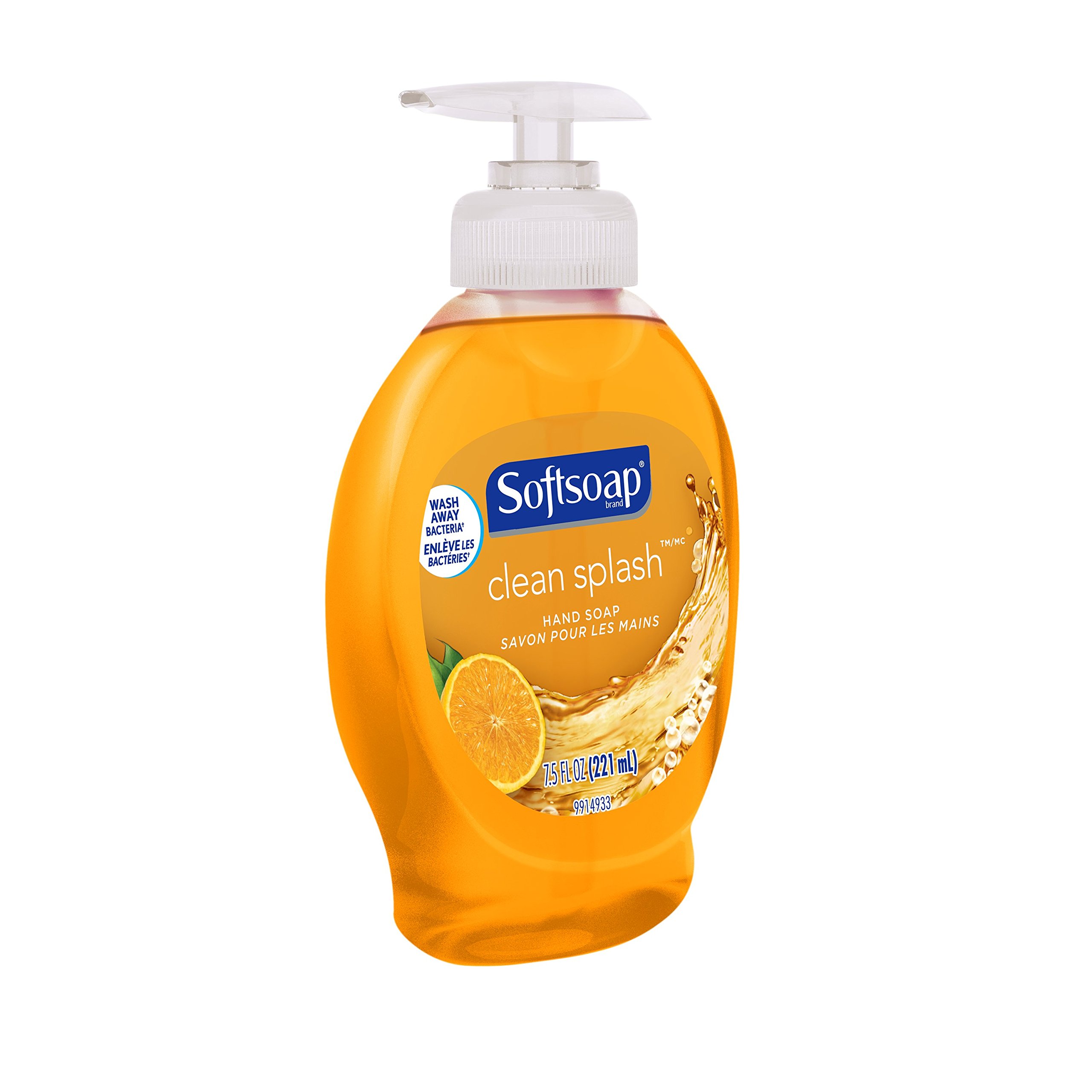 Softsoap Liquid Hand Soap, Clean Splash - 7.5 fluid ounce
