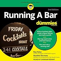 Running a Bar for Dummies Running a Bar for Dummies Audible Audiobook Paperback Audio CD