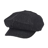 WITHMOONS SL3983 Hat, 100% Cotton, Simple Denim Casket, Men's, Women's,