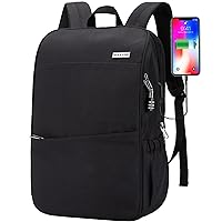 MAXTOP Travel Laptop Backpack with USB Charging Port Anti-Theft[Water Resistant] College Bookbag Fits 17 Inch Laptop