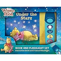 Disney Winnie the Pooh - Under the Stars Book and 5-Sound Flashlight Set - PI Kids