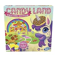 Hasbro Gaming Candy Land Unicorn Edition Preschool Game, Perfect Easter Gifts or Basket Stuffers for Kids, Ages 3+ (Amazon Exclusive)