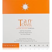 Tan Towel Tan Towel Full Body Classic 5 Pack, 0.5 FL OZ Each