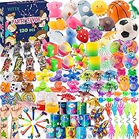120PCS Party Favor for Kids Treasure Prizes box Toys, Goodie Bags Stuffers for Classroom Rewards, Small Fidget Bulk Pinata Toy Fillers, Birthday Gift Little Toy Prize Boy 3-5 4-8-12