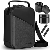 IDEATECH Smell Proof Bag Stash Box, Smell Proof Containers with Combo Lock, Odorless Travel Storage Bag, Home Organizer Case Lock Box with Accessories, Smell Proof Box Gift for Women/Men