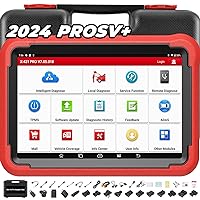 LAUNCH X431 PROS V+ Elite Bidirectional Scan Tool (Same as X431 V+), 2024 Newly Added CANFD Connector, 37+ Reset for All Cars, ECU Online Coding, Key IMMO, OEM Full System Diagnostic, Free Update