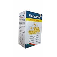 Flemomile Mouth Spray, Mouth Spray with Chamomile and Propolis, for moisturizing and Refreshing. Sugar Free, Alcohol Free. (10 ml/Pack)