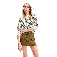 Desigual Women's Short Striped Arty Pullover