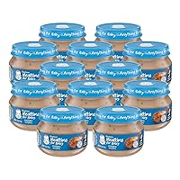 Mealtime for Baby 2nd Foods Baby Food Jar, Non-GMO Pureed Baby Food with Essential Nutrients (Chicken)