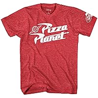 Disney Graphic Tees Mens Shirts - Toy Story T Shirt - Pizza Planet Mens T Shirt