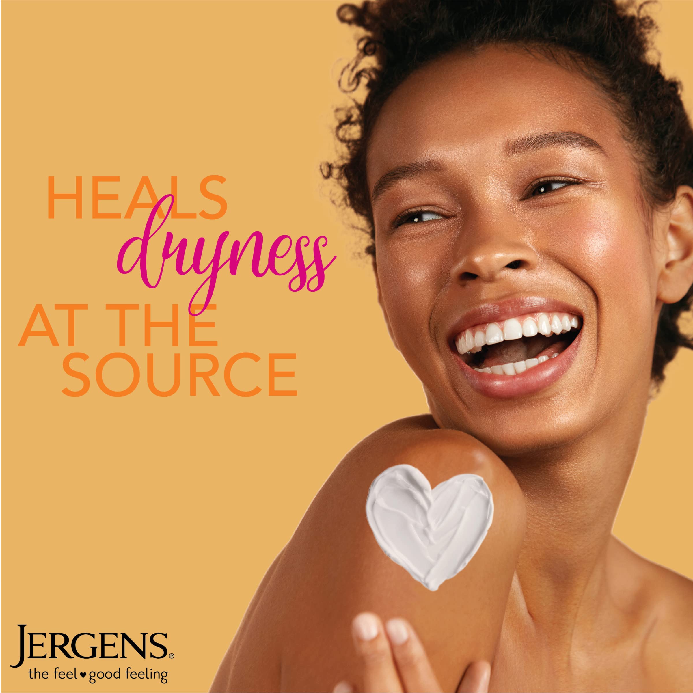 Jergens Ultra Healing Dry Skin Moisturizer, Body and Hand Lotion, for Absorption into Extra Dry Skin, 21 Ounce, with HYDRALUCENCE blend, Vitamins C, E, and B5