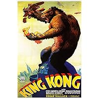 King Kong Vintage Movie Poster 3-24x36