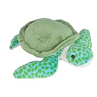 Wild Republic Sea Turtle Plush, Stuffed Animal, Plush Toy, Gifts for Kids, Sea Critters, 8