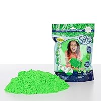 Steve Spangler Science Foam Alive, 1lb. Bag, Green – at-Home Science Kit for Kids, Hands-On STEM Learning Activity, Learn About Polymers & Non-Newtonian Substances – Fun & Easy Science Experiment Kit