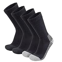4 Pairs of Diabetic Extra Thick Warm Cotton Socks, Triple Cushioned Crew Slipper Socks, Size 10-13 4 Pairs of Diabetic Extra Thick Warm Cotton Socks, Triple Cushioned Crew Slipper Socks, Size 10-13