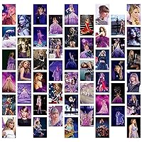 50Pcs Tay_lor Photo Cards,4x6 inch Album Cover Posters,Gifts & Collectibles for Swifties, Album Cover Wall Collage Kit,Printed Swi_ft Aesthetic Pictures Tay Singer Photo Decorations for Dorm