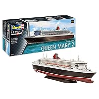Revell 05231 Ocean Liner Queen Mary 2 1:700 Scale Unbuilt/Unpainted Plastic Model Kit