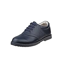 Academie Gear Honor Roll Womens Full Leather Uniform School Casual Work Shoes (Medium/Wide Sizes)